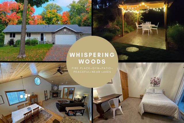Tranquil Country Getaway-fitness space+near lakes — Pelican Rapids, MN