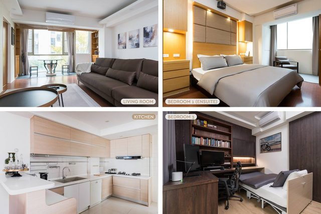 Vintage 3B2b Living, Dining, Kitchen Zhongxiao Dunhua MRT - 復古3房2衛 客廳 餐廳 廚房 忠孝敦化捷運 — 車層里, Taiwan