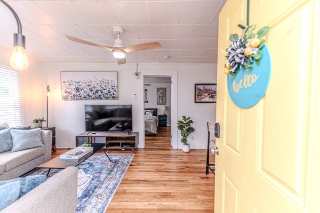 Historic Downtown Loft | Walkable | Work From Home