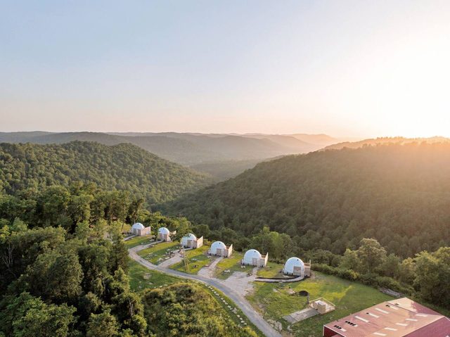 Hot Tub Dome | Epic Ridge Views | Bluegrass Bluff — Stanton, KY