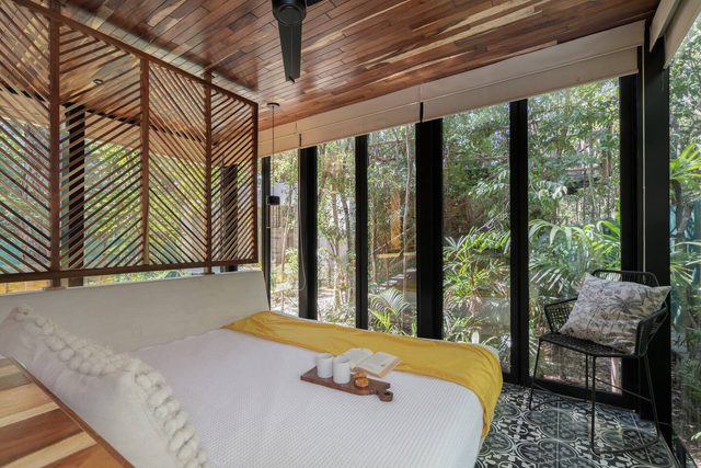 Stunning Invisible Glass Jungle Studio with Pool — Tulum, Quintana Roo