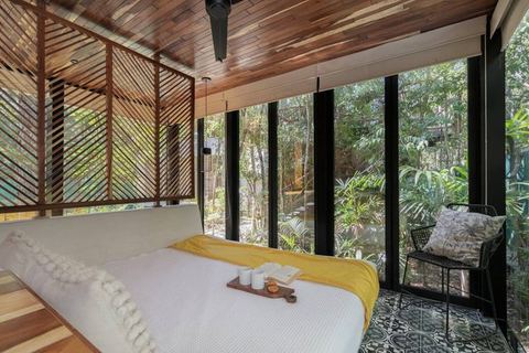 Stunning Invisible Glass Jungle Studio with Pool — Tulum, Quintana Roo