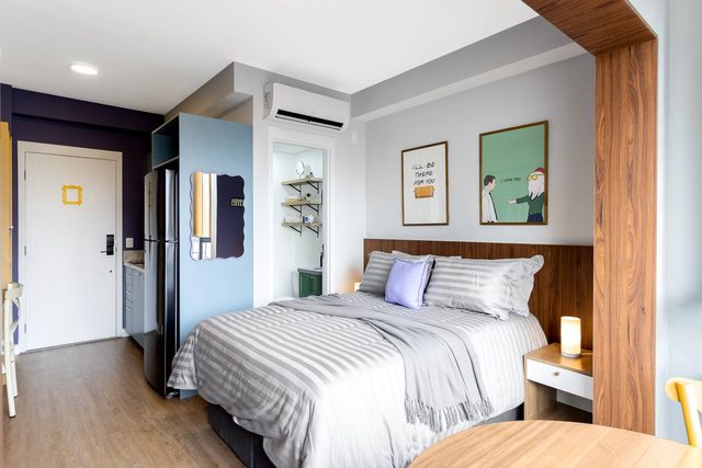 BSR The Friends Studio at Rua Augusta w/ Gym&Pool - Apartment