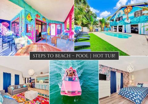 Pink Flamingo Unit, Steps to Beach, Siesta Key Village & Pet-Friendly — Siesta Key, FL