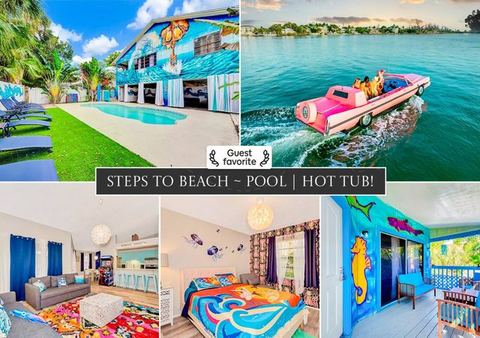 Jellyfish Unit, Walk to Beach & Siesta Key Village, Pet-Friendly — Siesta Key, FL