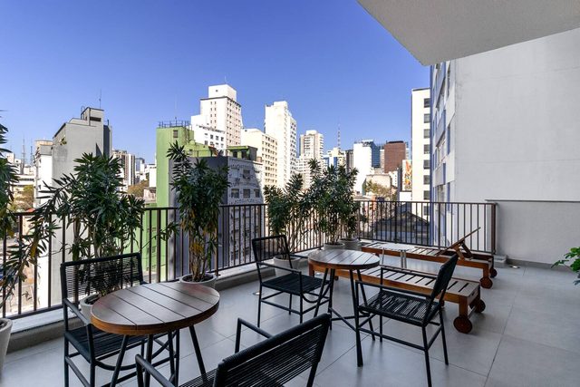 BSR Vibrant Studio next to Paulista w/Rooftop Pool — São Paulo, São Paulo