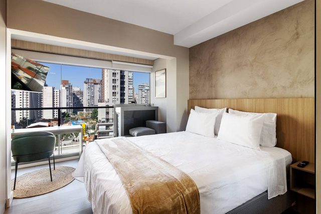 BSR | Modern Loft | Near Berrini | Gym & Pool