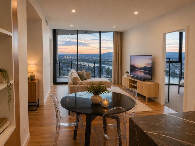 Luna on the River - Riverview 3 Bed Apt @Southbank