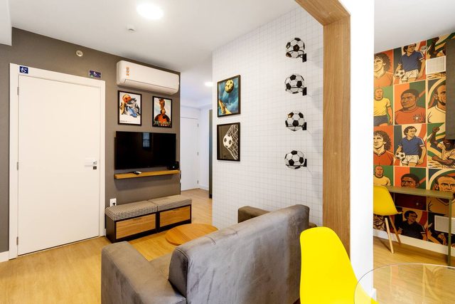 BSR | Futbol Theme Flat | Nubank Park | Gym & Pool — São Paulo, São Paulo