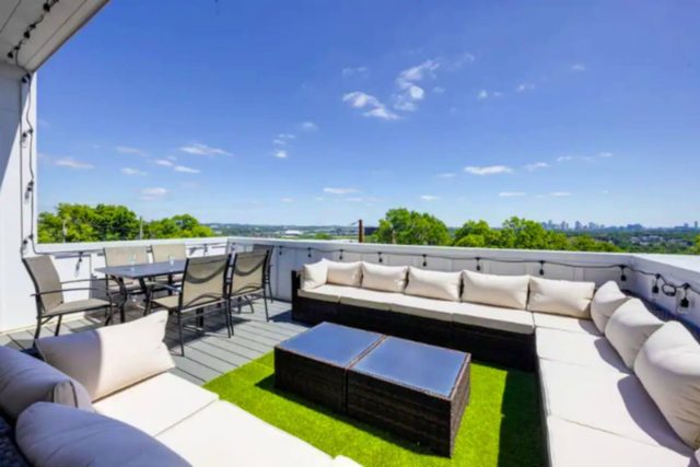 Rooftop Deck Views, 8 Beds, 10 Min to Broadway