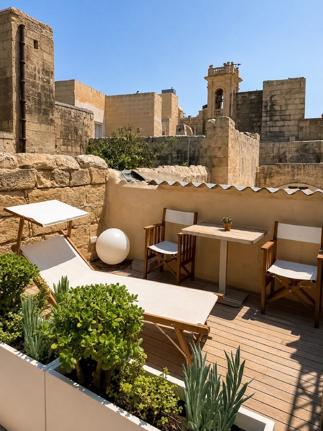 Solo Hideaway Near Mdina • Terrace + Breakfast — Rabat, Ir-Rabat