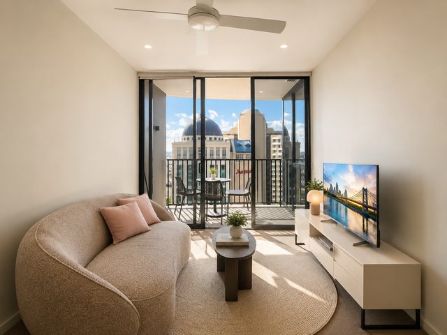 Metropolitan Luxe | Balcony with Skyline Views