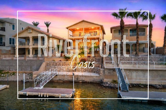 Luxury Riverfront Oasis | Dock | Spa | Pool Table — Bullhead City, AZ