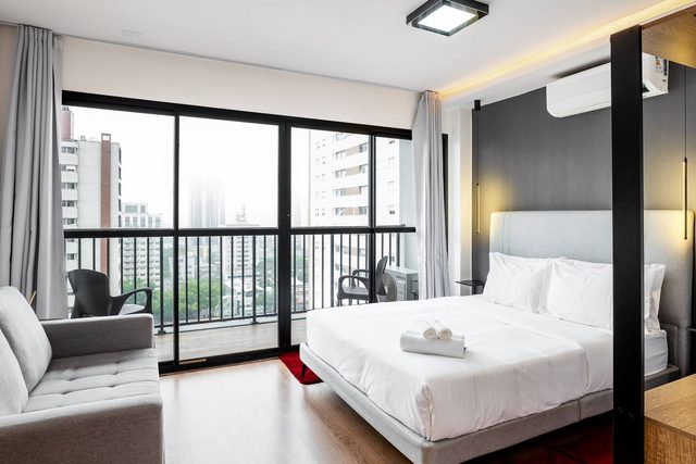 BSR | City Studio | Nubank Park | Balcony & Pool