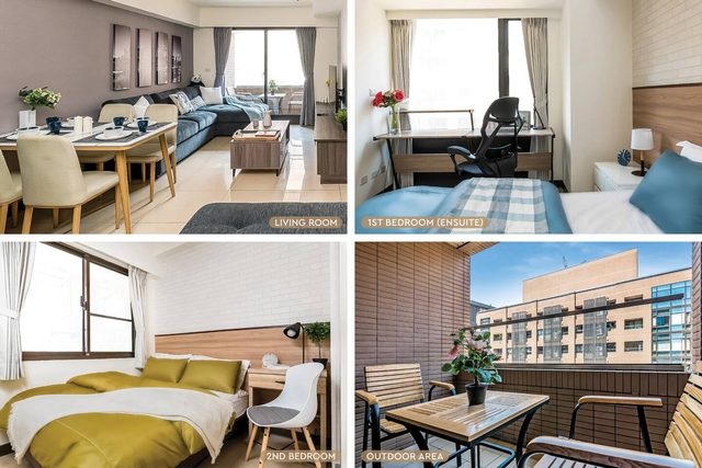 New Building 3B2bLDK Workspace Taipei Main Station • 新大樓 台北車站 3房2衛 客廳廚房 工作空間 — Datong District, Taiwan