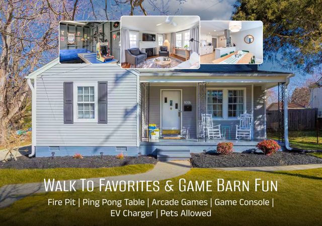 Charming Graham Retreat | Game Barn | BBQ Grill — Graham, NC