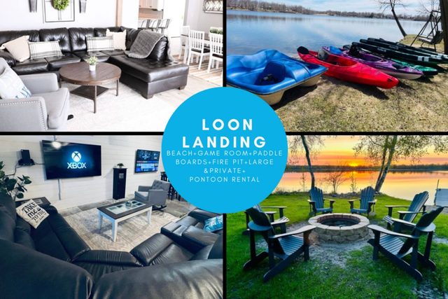 Lake Escape | paddle boards, fire pit & game room