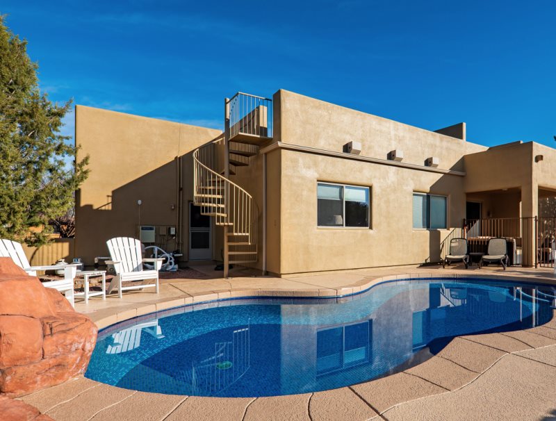 Beautiful Well Designed Home in the Chapel, Observation Deck with Red Rock Views! Private Pool! Indian Cliffs - S055