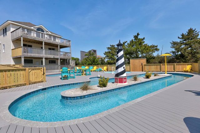 Rio Rodanthe | Oceanfront 8BR with Private Lazy River | Outer Banks, NC