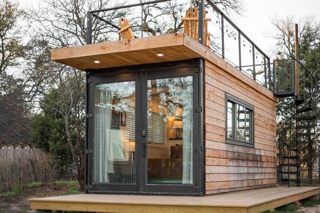 Deer Creek Tiny Container Home-12 Min to Magnolia — Waco, TX