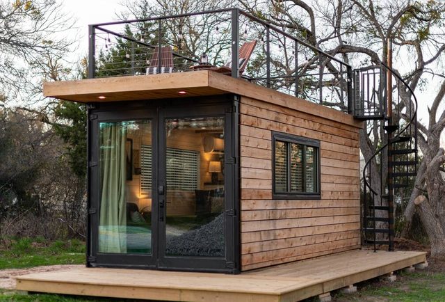 Cozy Tiny Container Home-The Outwest