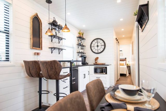 The Newtonian Tiny Container Home near Magnolia