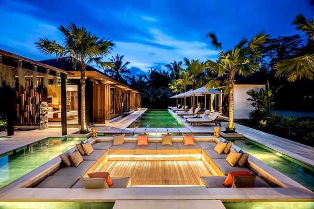 Villa Senja : 5 BR w/ Yoga Shala & Ricefields View