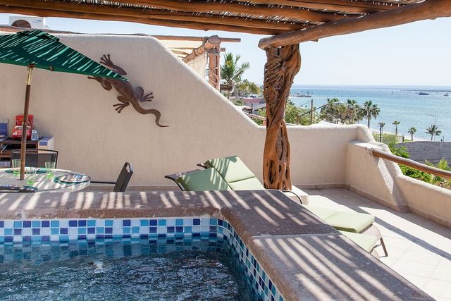 Sea of Cortez views · Jacuzzi · 1 block to Malecón