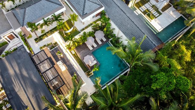 Villa Plumeria : 3 BR Hideaway with Jungle View
