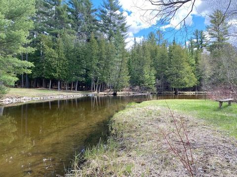 Secluded Riverfront Home in Grayling — Grayling, MI