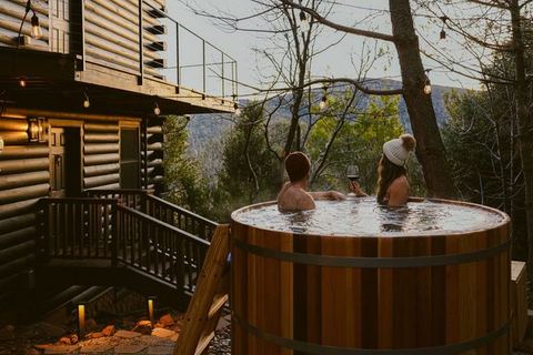 Award-Winning A-Frame with Views and Cedar Hot Tub — Julian, CA