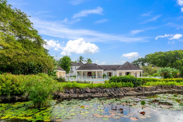 Luxurious private villa with pool on Sandy Lane.