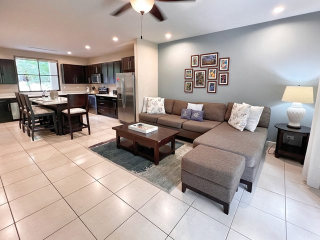Ground Floor - Walkout to Pools - Shaded Patio