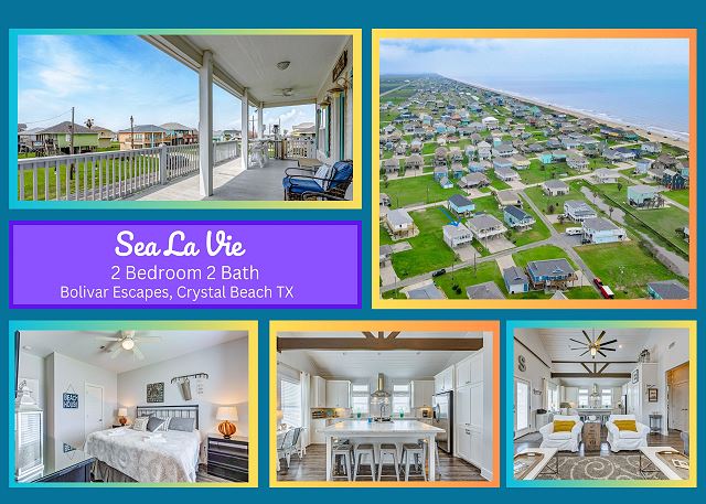 Sea La Vie 2 bedroom 2 bath, pet-friendly home that sleeps 9.