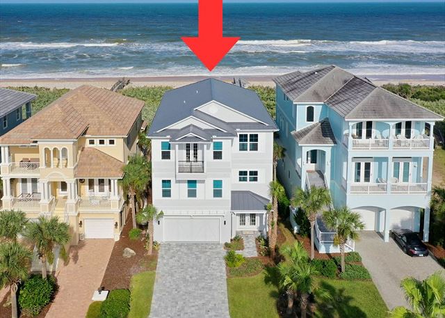 Sapphire Shores Oceanfront Heated Pool & Spa Home — Palm Coast, FL