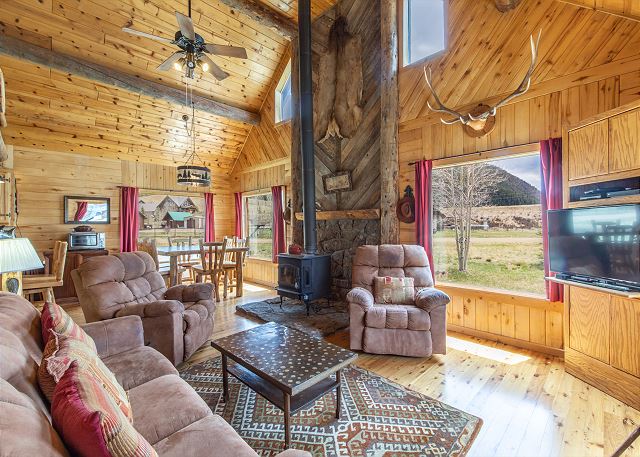 Creede , Colorado United States - Classic Colorado Cabin - ATV's Welcome - Grill / Deck / Mountain Views | Vacation Rental Collective Website