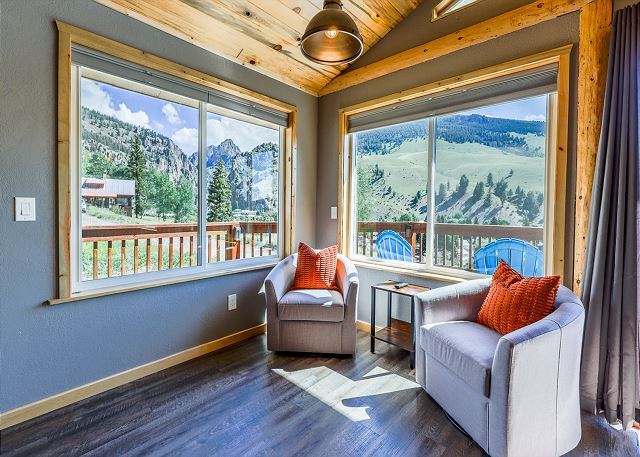Newly Remodeled | Stunning Views | Deck | Walk to Downtown Creede