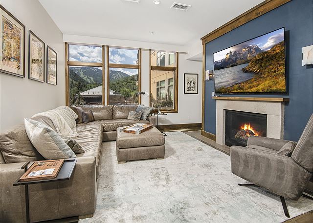 New Listing! Riverfront Luxury Resort | Spa | Ski In-Ski Out Condo