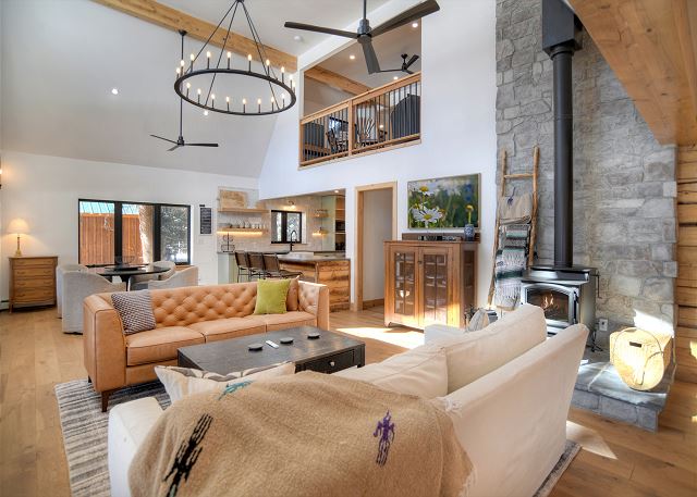 Luxury Riverfront Retreat | Large Deck | River Views | Ski, Golf, Fish