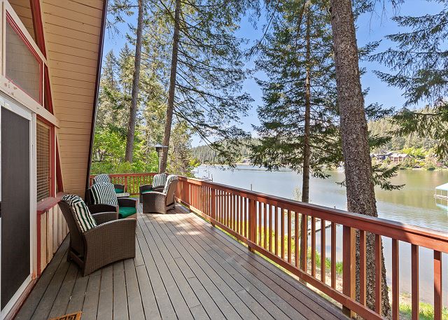 New Listing! Rustic Lakefront A-Frame Gem | Dock | Paddleboards
