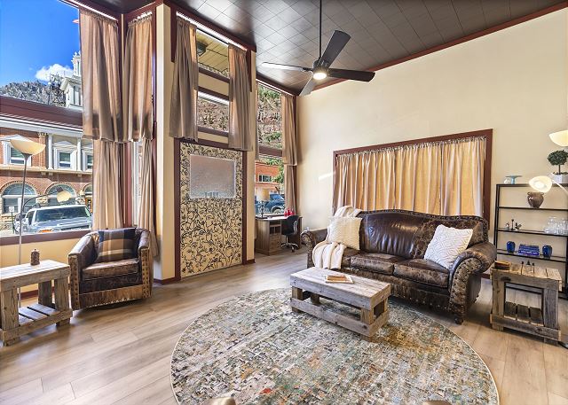 Historic Main St Getaway | Perfect for Couples | Grill — Ouray, CO