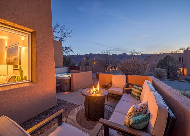 Moab, Utah United States - New Listing! Red Rock Retreat | Hot Tub & Fire Pit | Kings in Every Room | Vacation Rental Collective Website