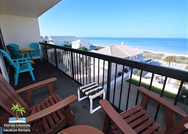 Sand Castle North 504-Beautiful Beach Front - 3 Bedroom/2 Bath — Indian Shores, FL