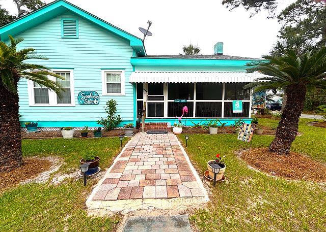 Tybee Island, Georgia United States - Seafoam Shanty circa 1940 | Mermaid Cottages, LLC