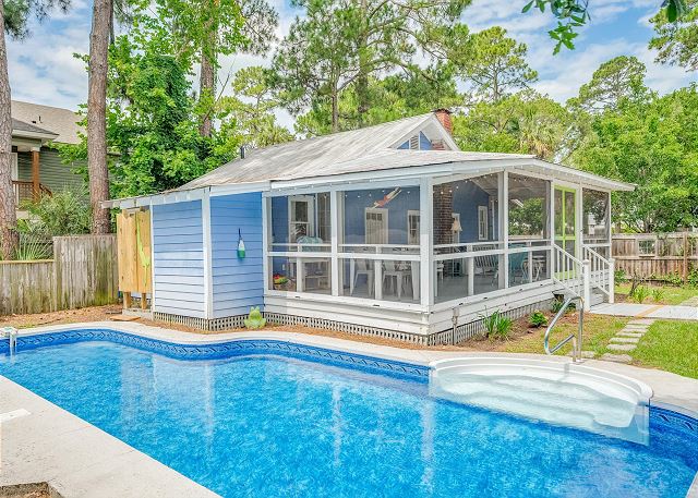Tybee Island, Georgia United States - Bead Cottage circa 1938 | Mermaid Cottages, LLC