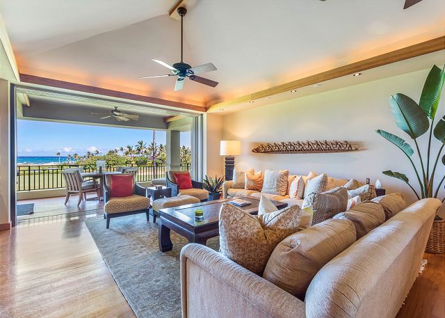 Hualalai Resort Ocean Front Golf Villa 4202 + Hotel Room Service — Kailua-Kona, HI