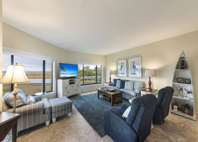 Beautiful Water & Marina Views, Near the Beach! — Hilton Head Island, SC