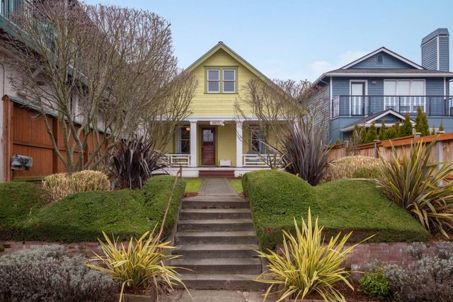 Little Yellow Queen Anne House