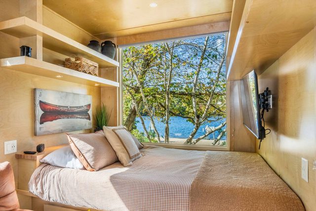 Couple’s Lakefront Cabin | Tiny House with a View — East Lyme, CT