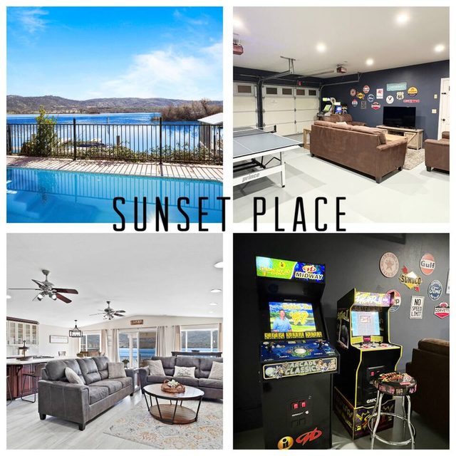 LAKEFRONT•GameRoom •Dock•Kayak•PedalBoats •Pool